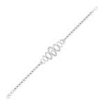 Diamond Oval Bracelet