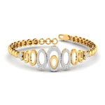 Diamond Oval Bracelet