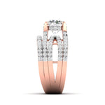 1.5 Carat Diamond Ring with Geometric Design
