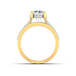 1.5 Carat Diamond Ring with Geometric Design