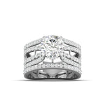 1.5 Carat Diamond Ring with Geometric Design