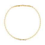 Diamond Swirl Gold Band