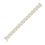 Clover Diamond Chain Bracelet