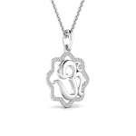 Divine OM Diamond Pendant