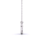 Double Strand Diamond Pendant