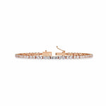 Twin Diamond Tennis Bracelet