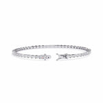 Elegant Baguette Diamond Tennis Bracelet