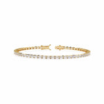 Elegant Baguette Diamond Tennis Bracelet