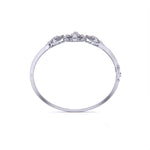 Floral Design Lab Grown Diamond Bangle