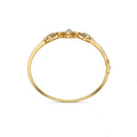Floral Design Lab Grown Diamond Bangle