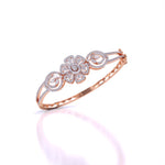 Floral Design Lab Grown Diamond Bangle