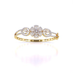 Floral Design Lab Grown Diamond Bangle