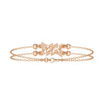 Designer Triangle Diamond Chain Bracelet