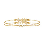 Designer Triangle Diamond Chain Bracelet