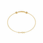 Designer Triangle Diamond Chain Bracelet