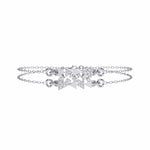 Designer Triangle Diamond Chain Bracelet