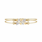 Designer Triangle Diamond Chain Bracelet