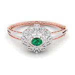 Pear Shaped Lab Grown Diamond Bangle