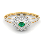 Pear Shaped Lab Grown Diamond Bangle