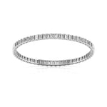 20 Pointer Emerald Diamond Bangle Pair