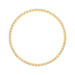 20 Pointer Emerald Diamond Bangle Pair