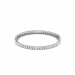 20 Pointer Emerald Diamond Bangle Pair