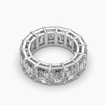 Emerald Majesty Eternity Diamond Ring