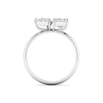 Toi-Et-Moi (Emerald & Pear) Diamond Ring