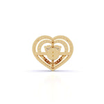 Eternal Love Heart Diamond Studs