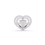 Eternal Love Heart Diamond Studs