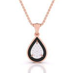 Everlasting Teardrop Diamond Pendant
