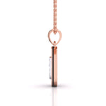 Everlasting Teardrop Diamond Pendant