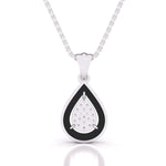 Everlasting Teardrop Diamond Pendant