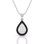 Everlasting Teardrop Diamond Pendant