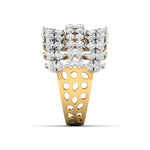 Exquisite Gold Diamond Ring