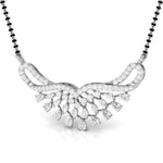 Fancy & Round Diamond Butterfly Pendant