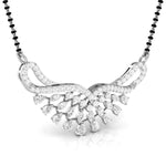 Fancy & Round Diamond Butterfly Pendant