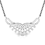 Fancy & Round Diamond Butterfly Pendant