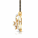 Fancy & Round Diamonds Wave Pendant