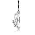 Fancy & Round Diamonds Wave Pendant