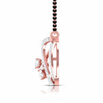 Fancy & Round Diamonds Wave Pendant