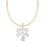 Fancy & Round Diamonds Whimsical Wonder Pendant with Chain