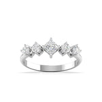 Floral Coronet Diamond Ring