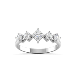 Floral Coronet Diamond  Ring