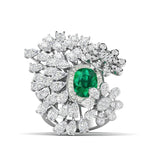 Twistleaf Cocktail Diamond Ring