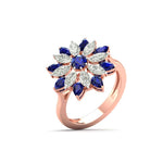 Bloom Cocktail Diamond Ring