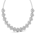 Garden Of Flowers Diamond Necklace