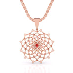 Geometric Bloom Pendant