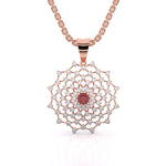 Geometric Bloom Pendant