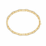 Geometric Diamond Tennis Bracelet